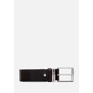 Genuine CORREA CON DETALLE DE LOGO GRABADO