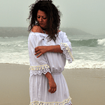 Vestido Praia em Viscose