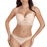 Conjunto Soutien Push-up Copa B e Biquini 