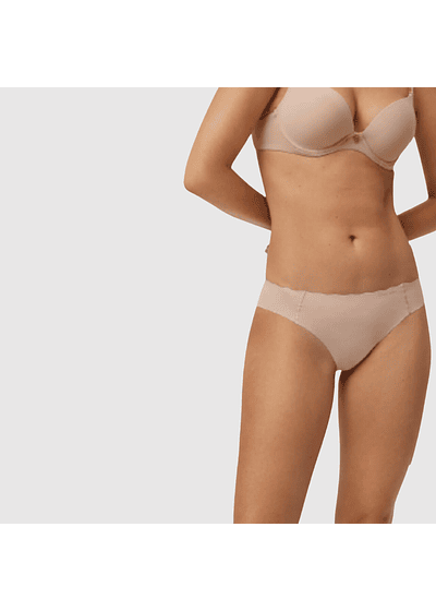 Tanga Corte Laser - Nude