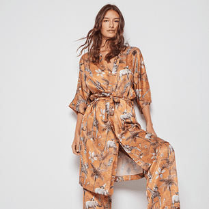 Robe em Cetim de Senhora Tam: S/M