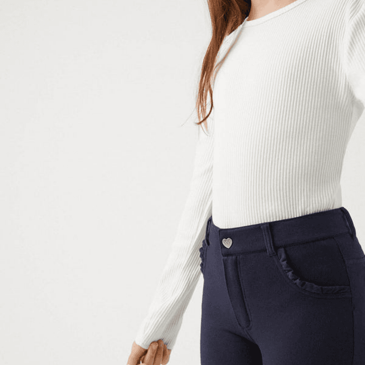 Legging Criança Algodão Cardado 2