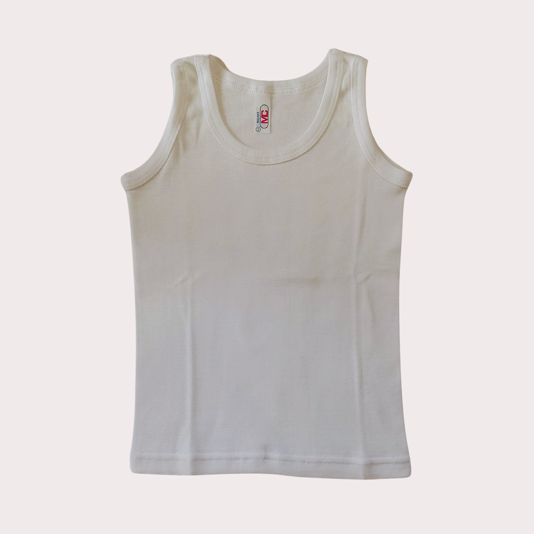 Camisola Interior Criança Alça Cava 1