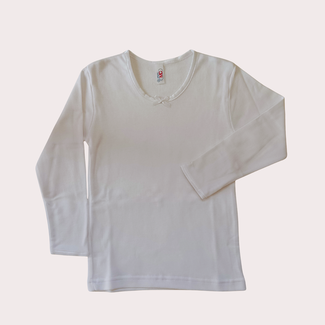 Camisola Interior Menina Cardada 2