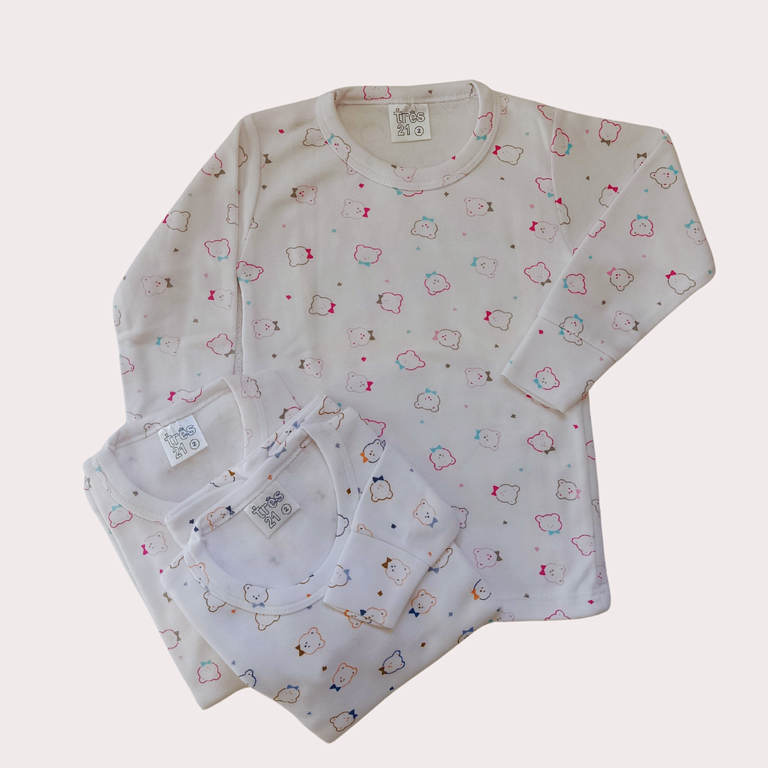 Pack 4 Camisolas Interiores Criança Cardada Tam: 2 2