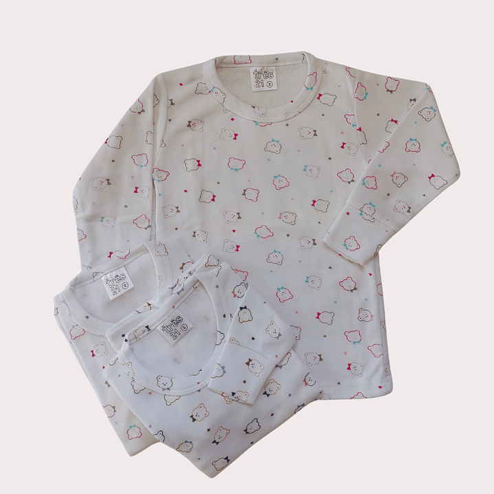 Pack 4 Camisolas Interiores Criança Cardada Tam: 2 2