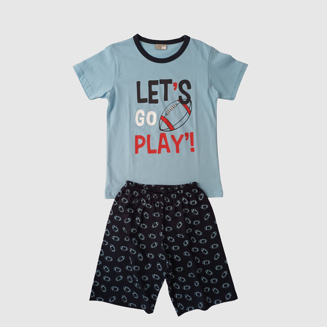 Pijama Criança Calção 10A 1