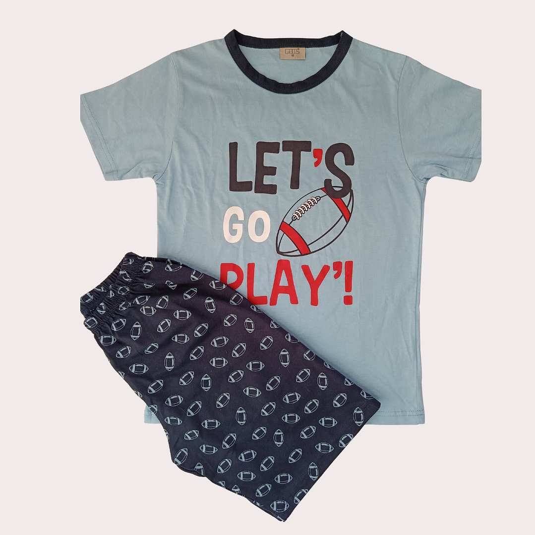 Pijama Criança Calção 10A 3