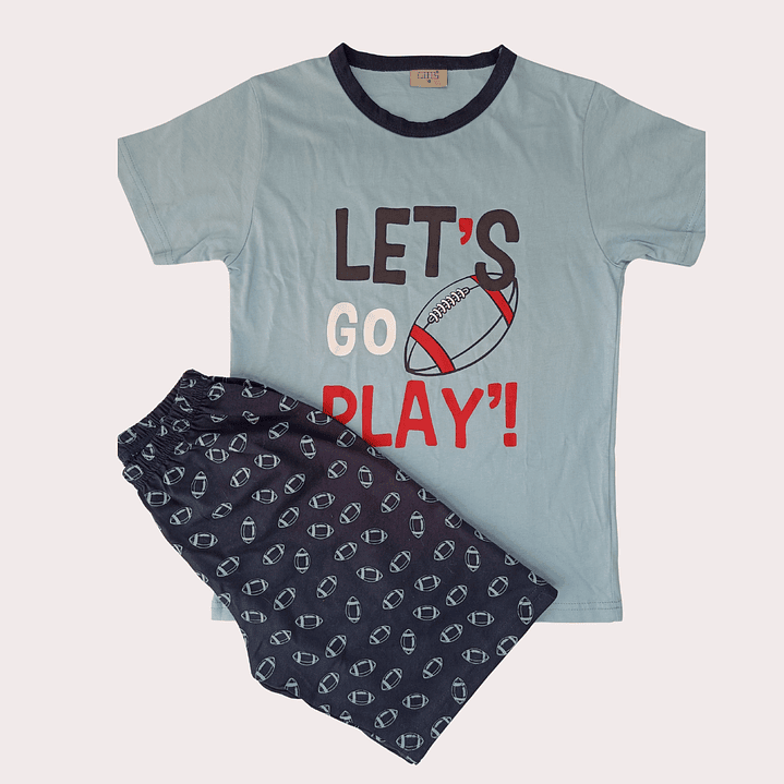 Pijama Criança Calção 10A 3