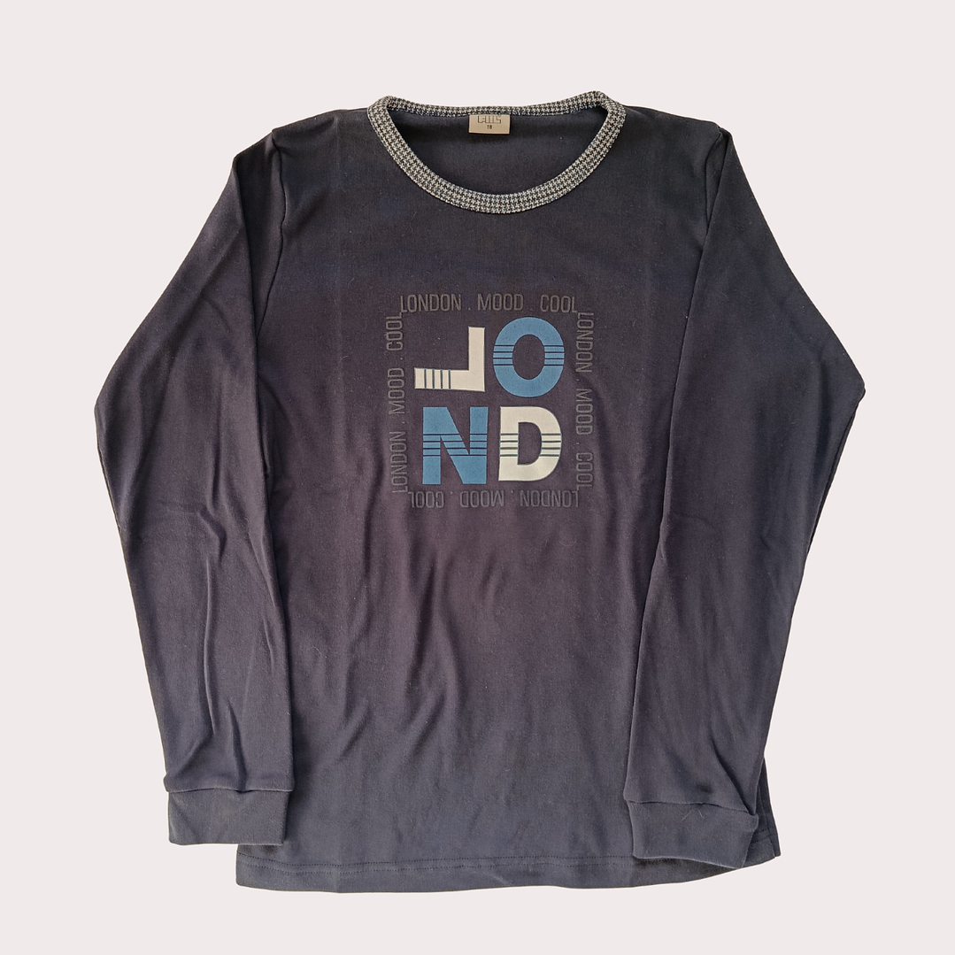 Pijama Criança Algodão 14-16A 2