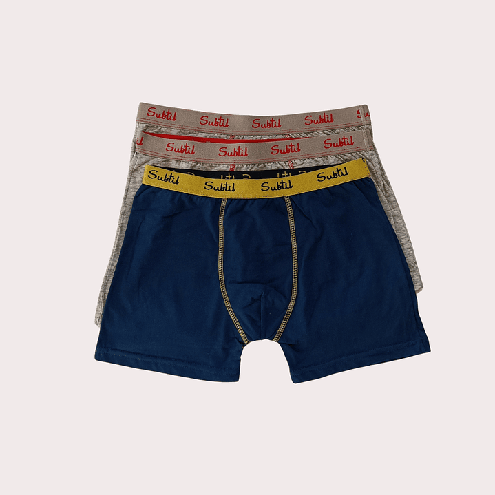 Boxer Criança Pack 3 Tam: 12A 1