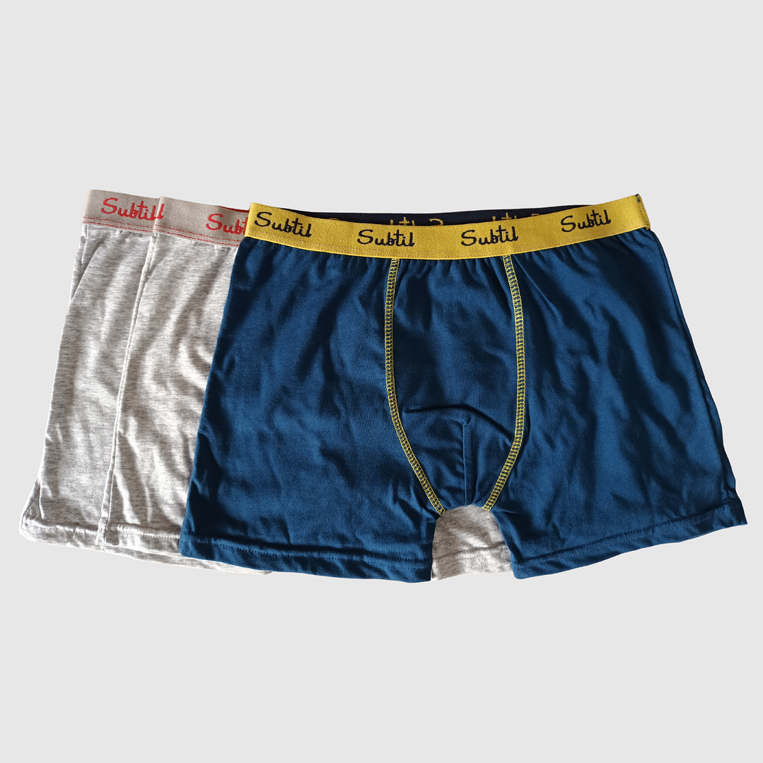 Boxer Criança Pack 3 Tam: 12A 2