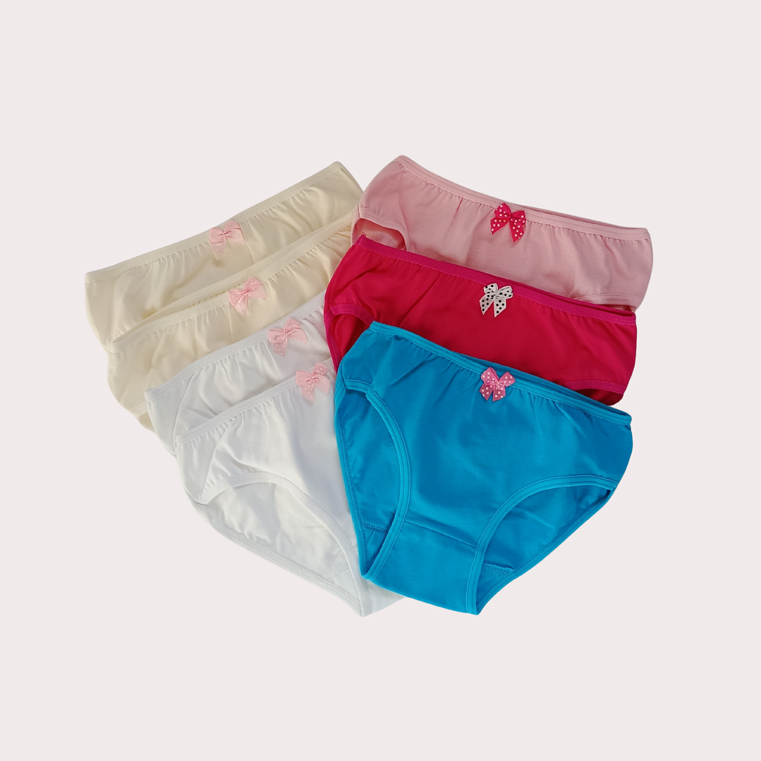 Cueca Criança Pack 7 Tam: 6-8A 1