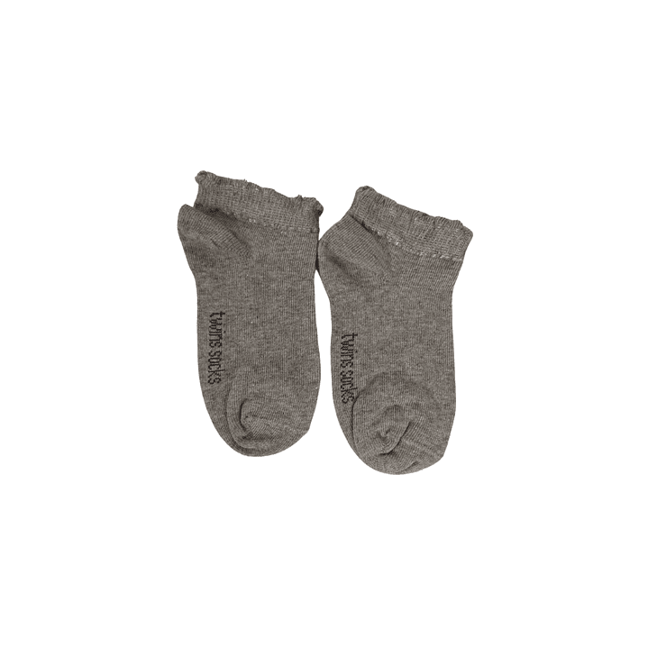 Pack 3 Soquetes Algodão Tam: 23-26 Criança com Folhos 2