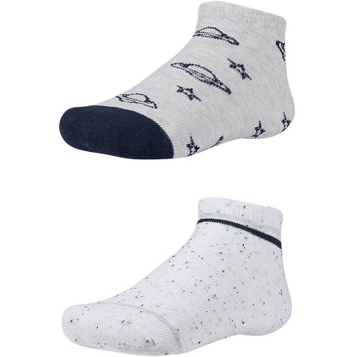 Pack 7 Soquetes Algodão Tam: 27-30 Criança 3