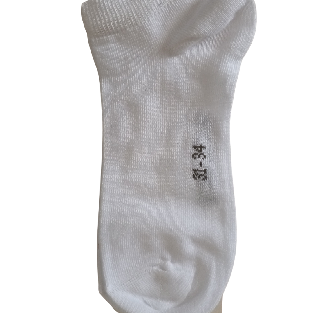 Pack 6 Soquetes Algodão Tam: 31-34 Criança 2