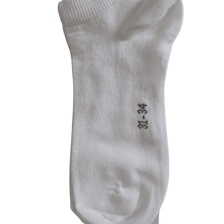 Pack 6 Soquetes Algodão Tam: 31-34 Criança 2