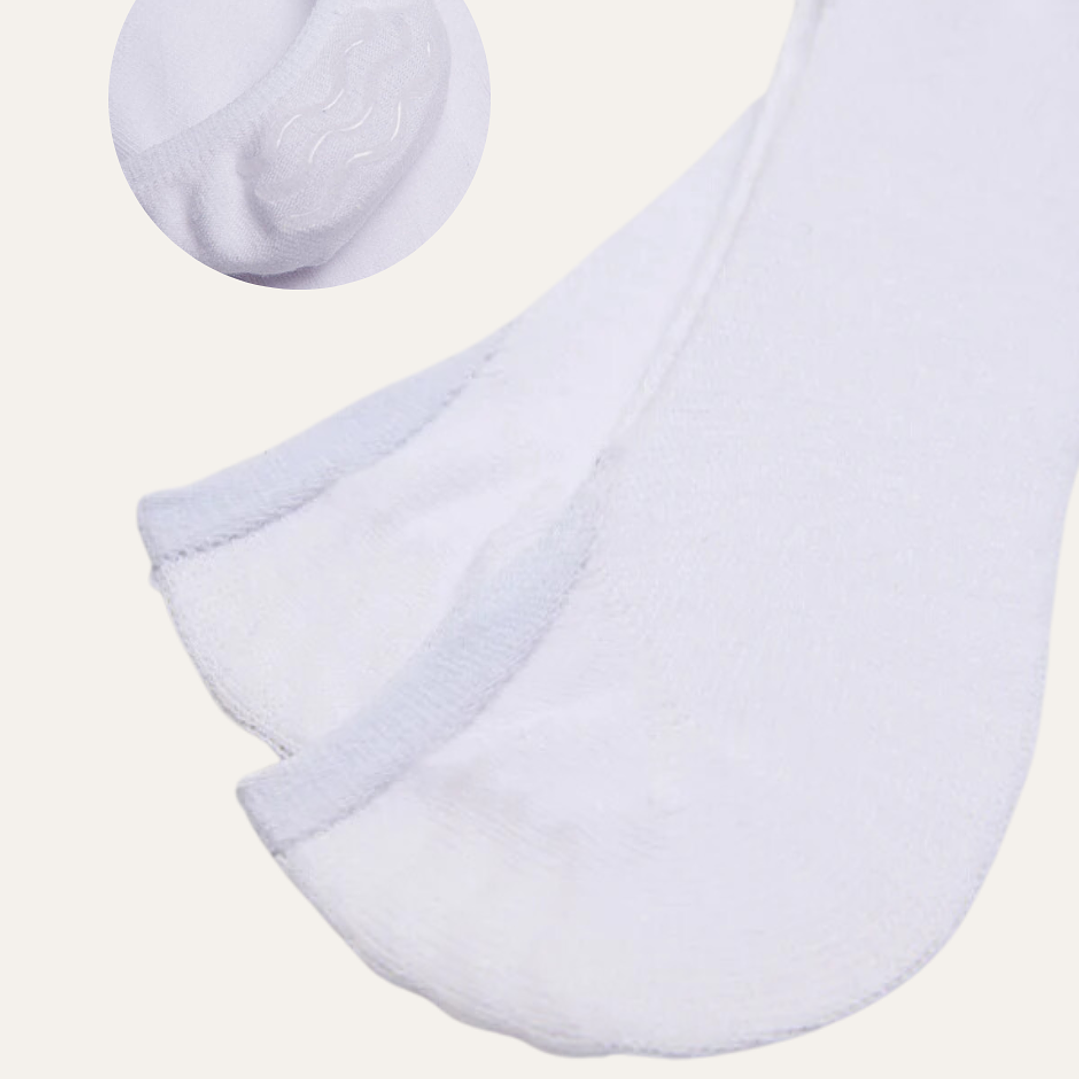 Pack 4 Meias Invisíveis Tam: 26-28 Algodão Criança 4