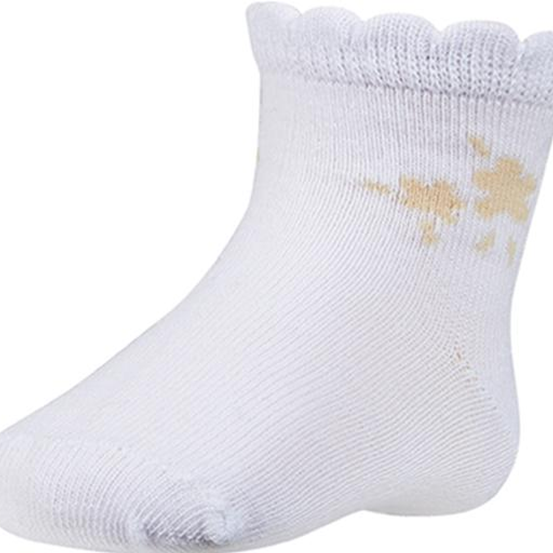 Pack 4 Meias Bebé 6M Tam: 17-19 4