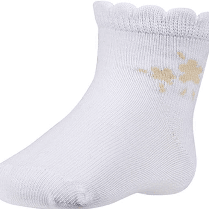 Pack 4 Meias Bebé 6M Tam: 17-19 4