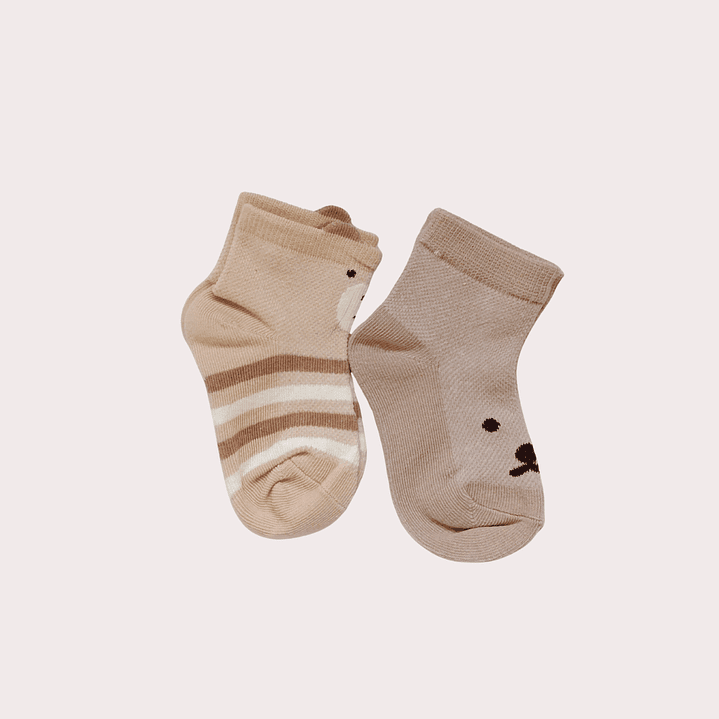 Pack 2 Meias Bebé Tam: 23-26 1