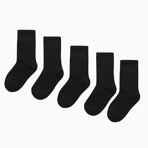 Pack 5 Meias de Algodão Tam: 27-30 Cano Médio