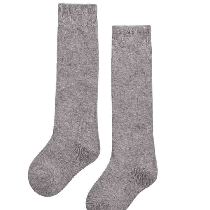 Pack 2 Meias Altas Algodão Tam: 23-26 3