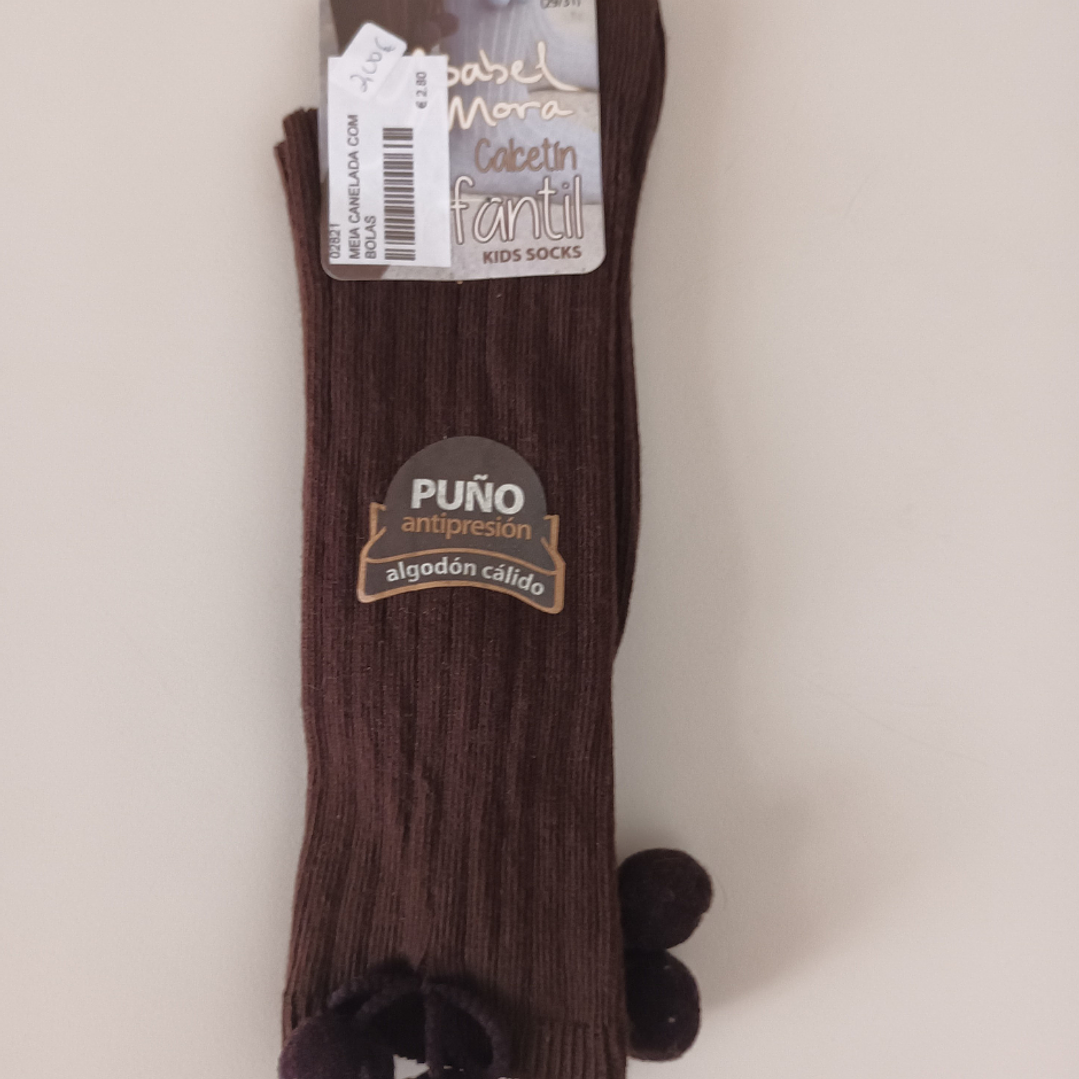 Pack 5 Meias Algodão Tam: 23-25 Criança 5