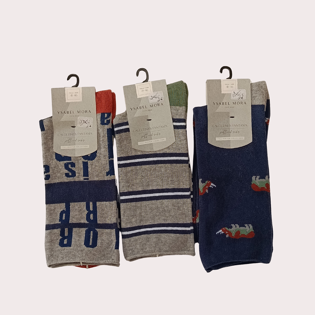 Pack 3 Peúgas Punho Medicinal 41-46 2