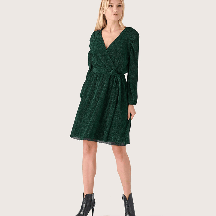 Vestido Poker Verde CAMOMILLA 1