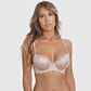 Soutien Nude Floral Rendado 32D - Miniatura 1