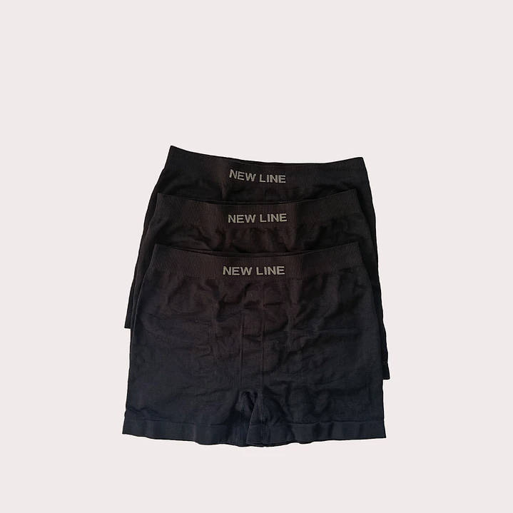 Pack 3 Boxer TAM: S/M Homem Seamless 1