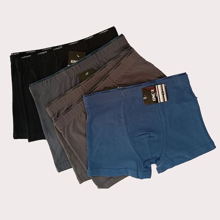 PACK 6 Boxer TAM: S Homem Algodão 1