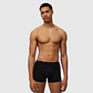 Pack 3 Boxers Algodão Preto - Thumbnail 1