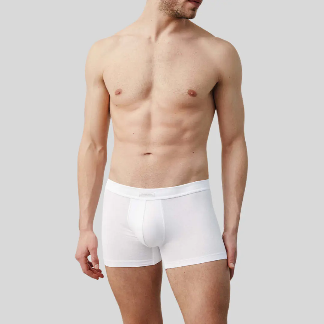 Pack 3 Boxers Algodão Branco 3