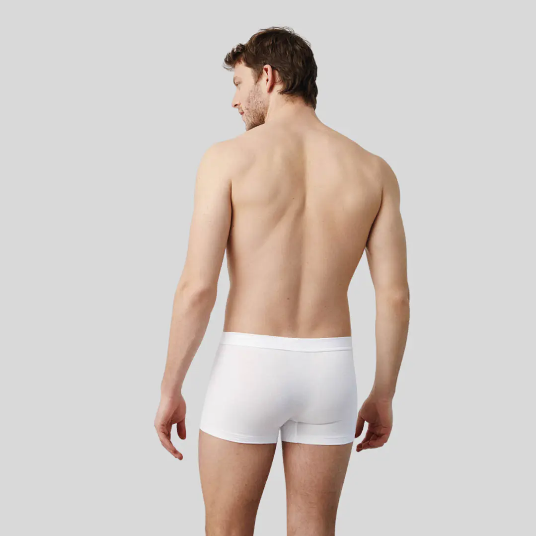 Pack 3 Boxers Algodão Branco 4