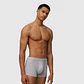 Pack 3 Boxers Algodão Cinza - Thumbnail 1