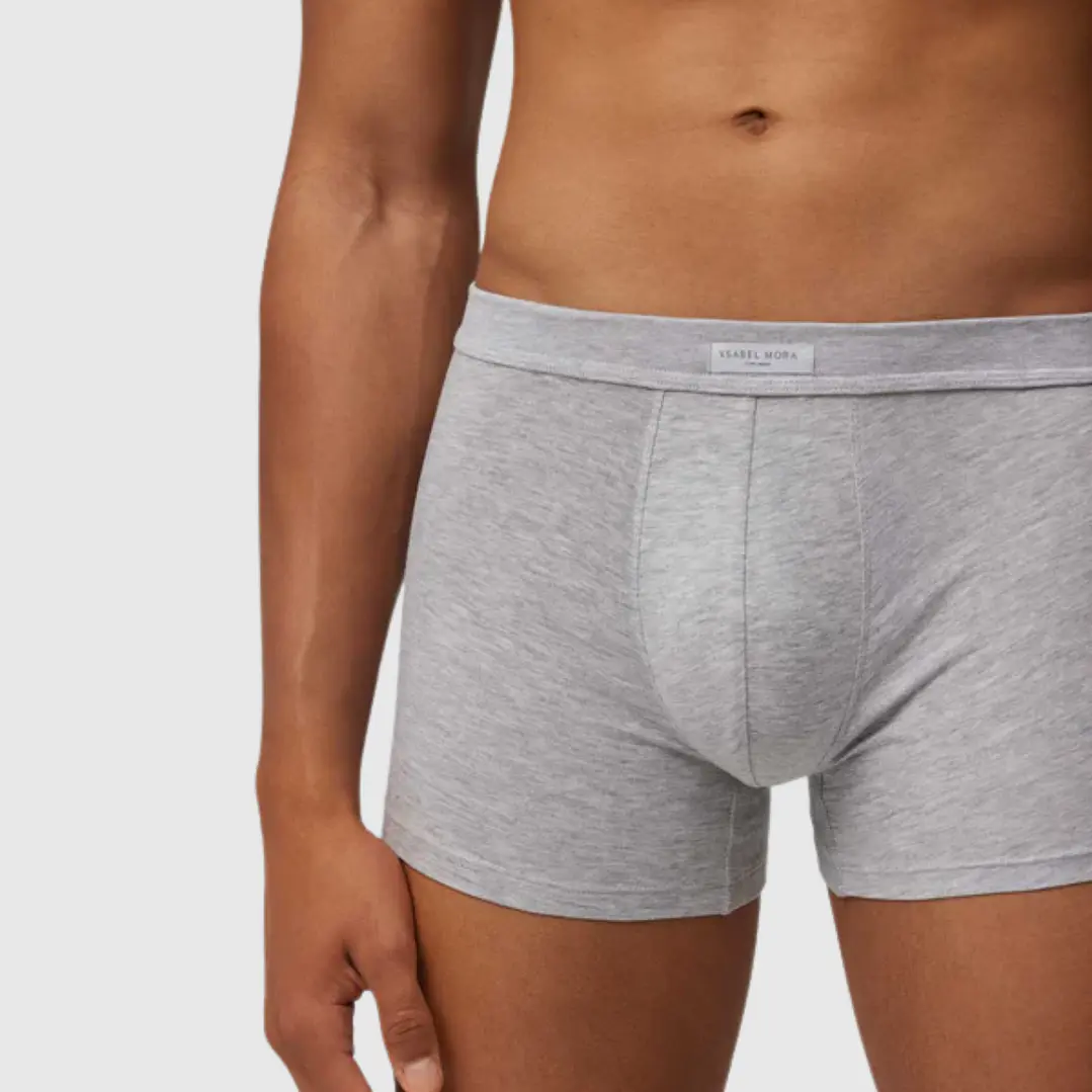 Pack 3 Boxers Algodão Cinza 2