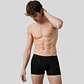Pack 3 Boxers Algodão Respirável Preto - Thumbnail 3