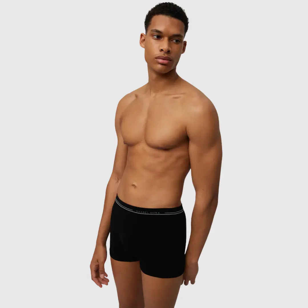 Pack 3 Boxer de Homem Seamless Preto 1