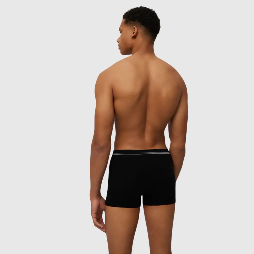 Pack 3 Boxer de Homem Seamless Preto 2
