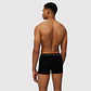 Pack 3 Boxer de Homem Seamless Preto - Miniatura 2