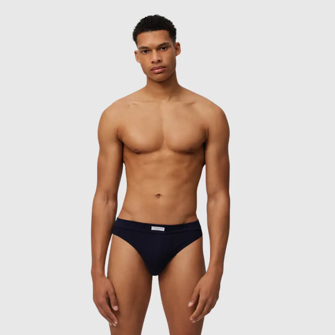 Pack 3 Slips Algodão Marinho 1