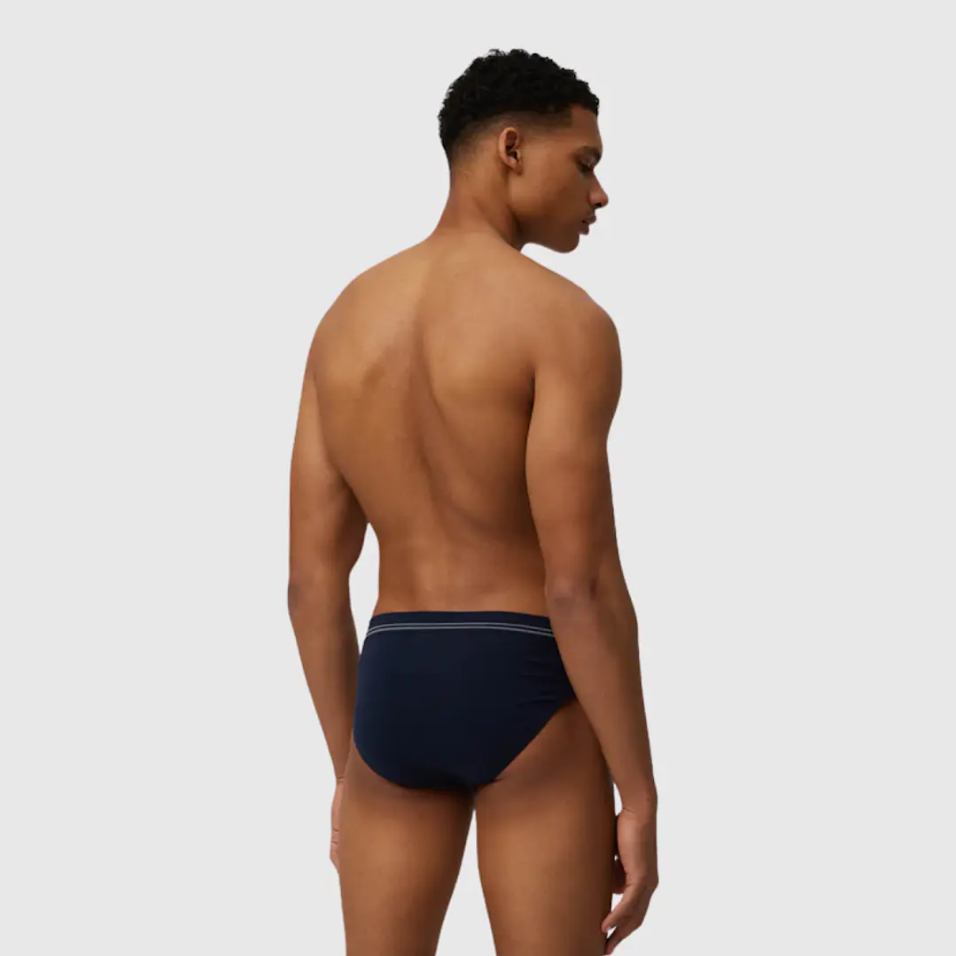 Pack 3 Slips Seamless Marinho 2