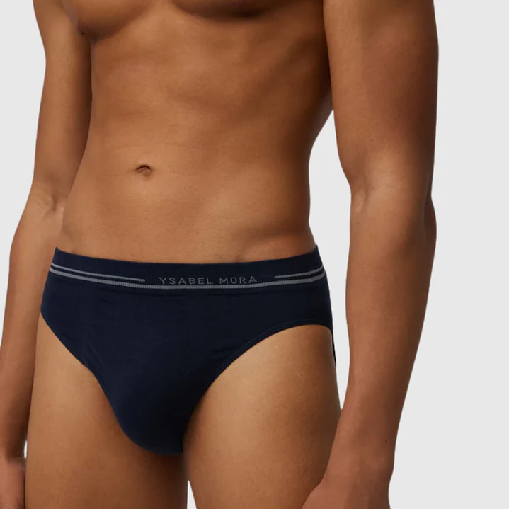 Pack 3 Slips Seamless Marinho 3