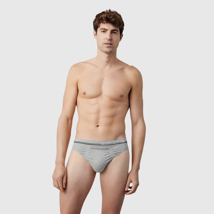 Pack 3 Slips Seamless Cinza 1