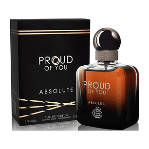 FRAGRANCE WORLD PROUD OF YOU ABSOLUTE EDP 100 ML HOMBRE