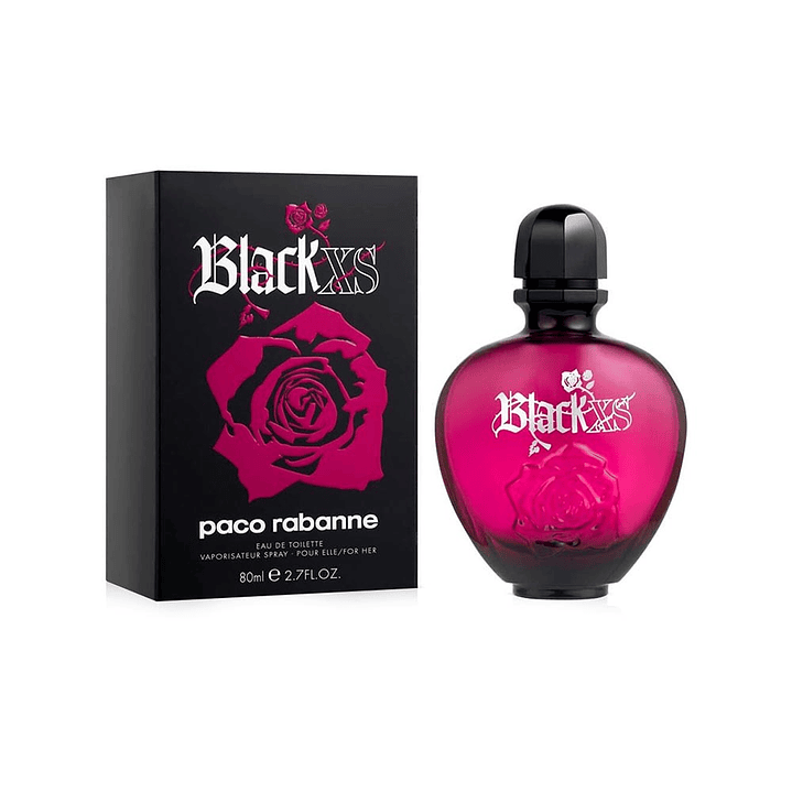 PACO RABANNE BLACK XS EDT 80  ML  mujer 1