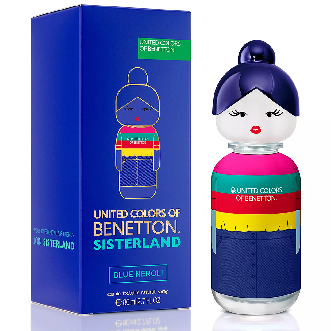 BENETTON Perfume para Mujer Sisterland Blue Neroli Eau De Toilette - 80 ml 1