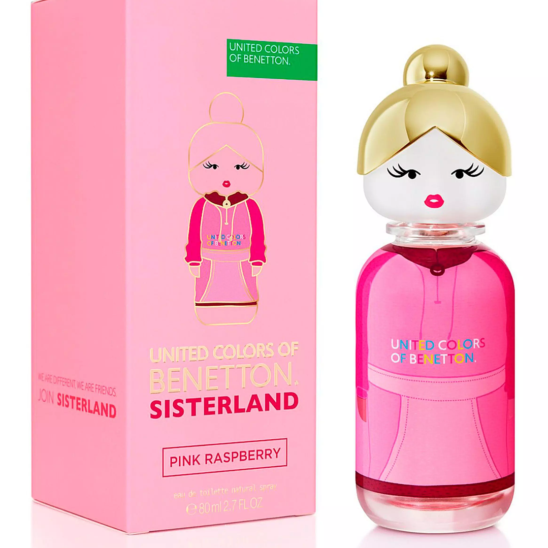 Perfume Mujer Sisterland Pink Raspberry EDT 80 ml Benetton 1